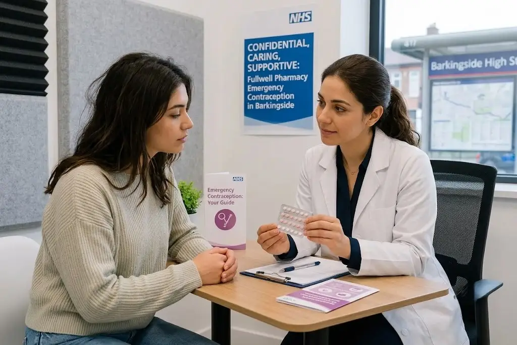 Free NHS contraception service at Fullwell Pharmacy